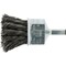 Pferd Knot Wire End Brush 1'' Dia. Flared Cup .006 Carbon Steel 1/4'' Shank 83078 - alternate 1